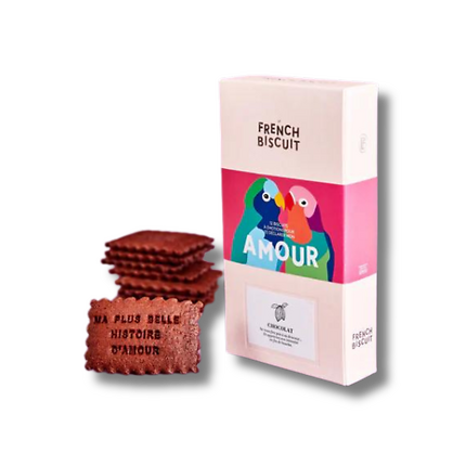 BOITE 12 BISCUITS AMOUR CHOCOLAT